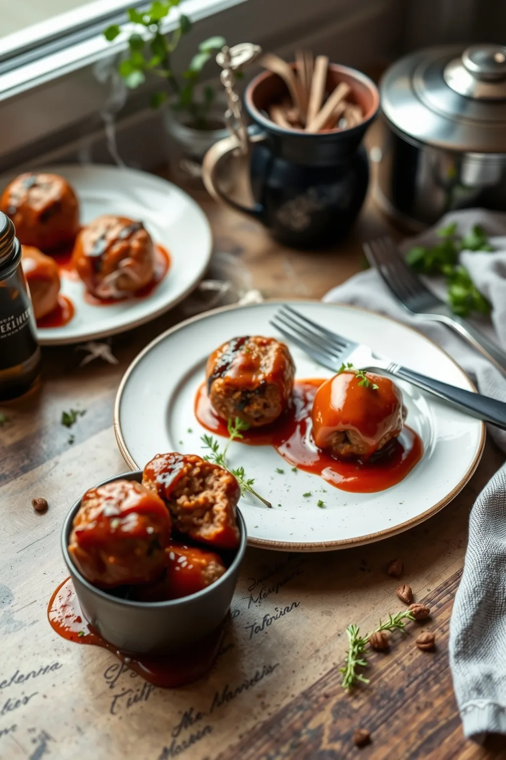 Baked BBQ Meatballs Recipe