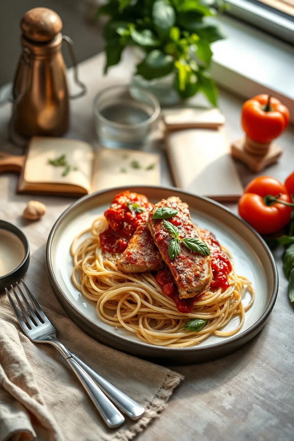 Baked Chicken Spaghetti Recipe