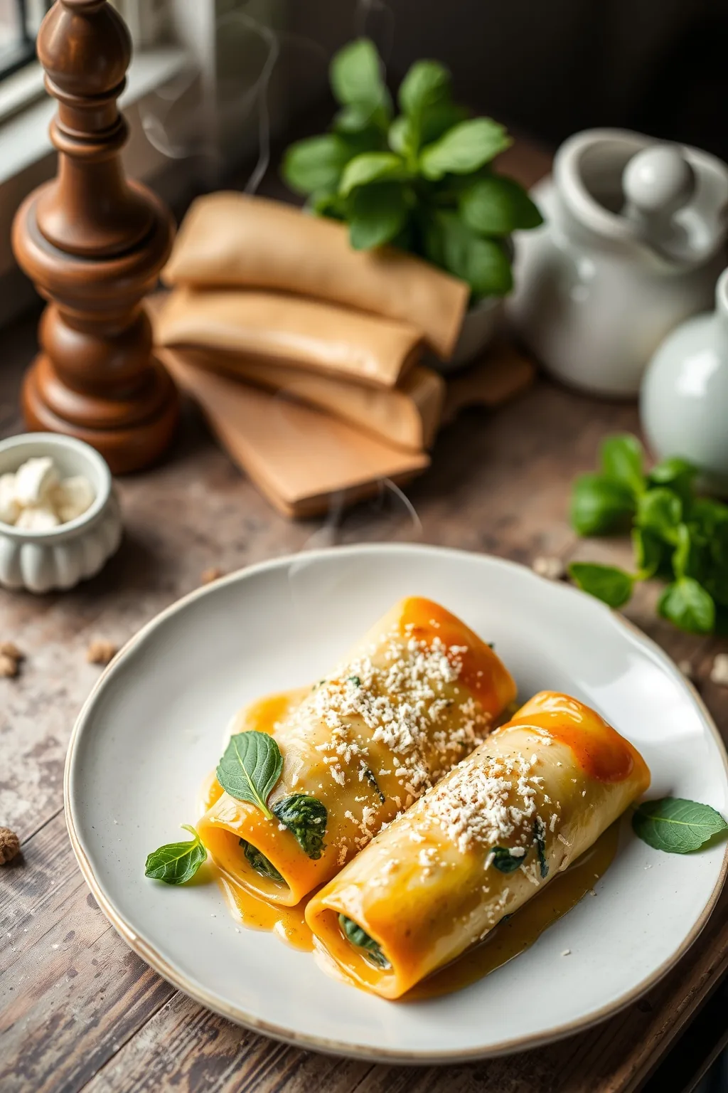 Cannelloni With Spinach And Ricotta Recipe
