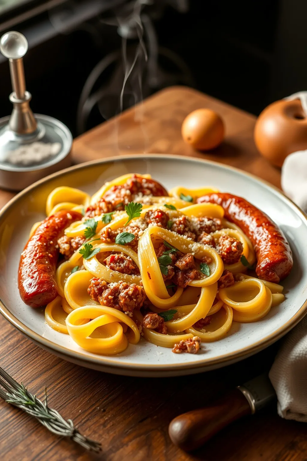 Cavatelli with Sausage Recipe