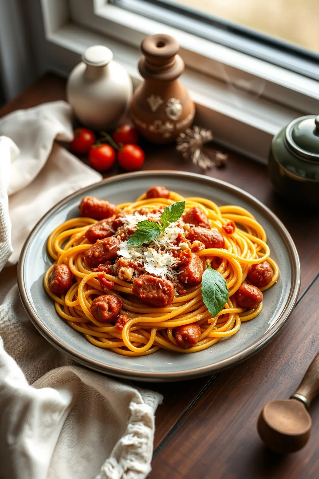 Easy Italian Sausage Spaghetti Recipe