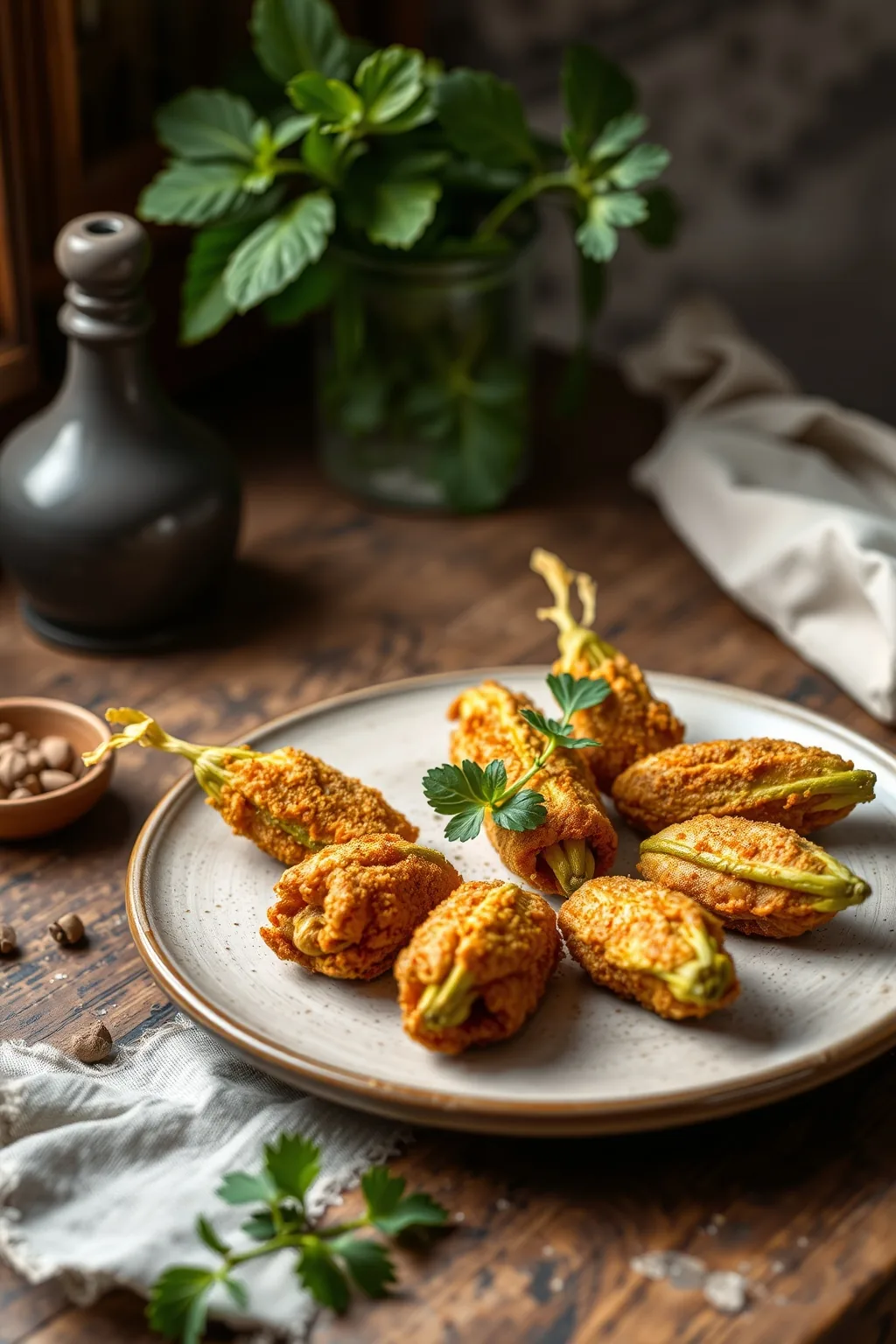 Fried Zucchini Flowers Recipe