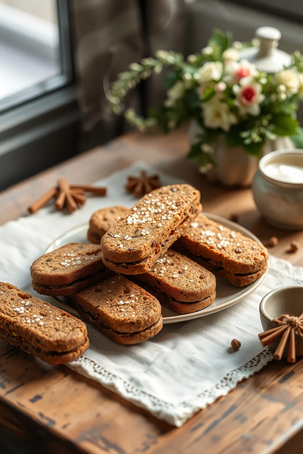 Gingerbread Biscotti Recipe