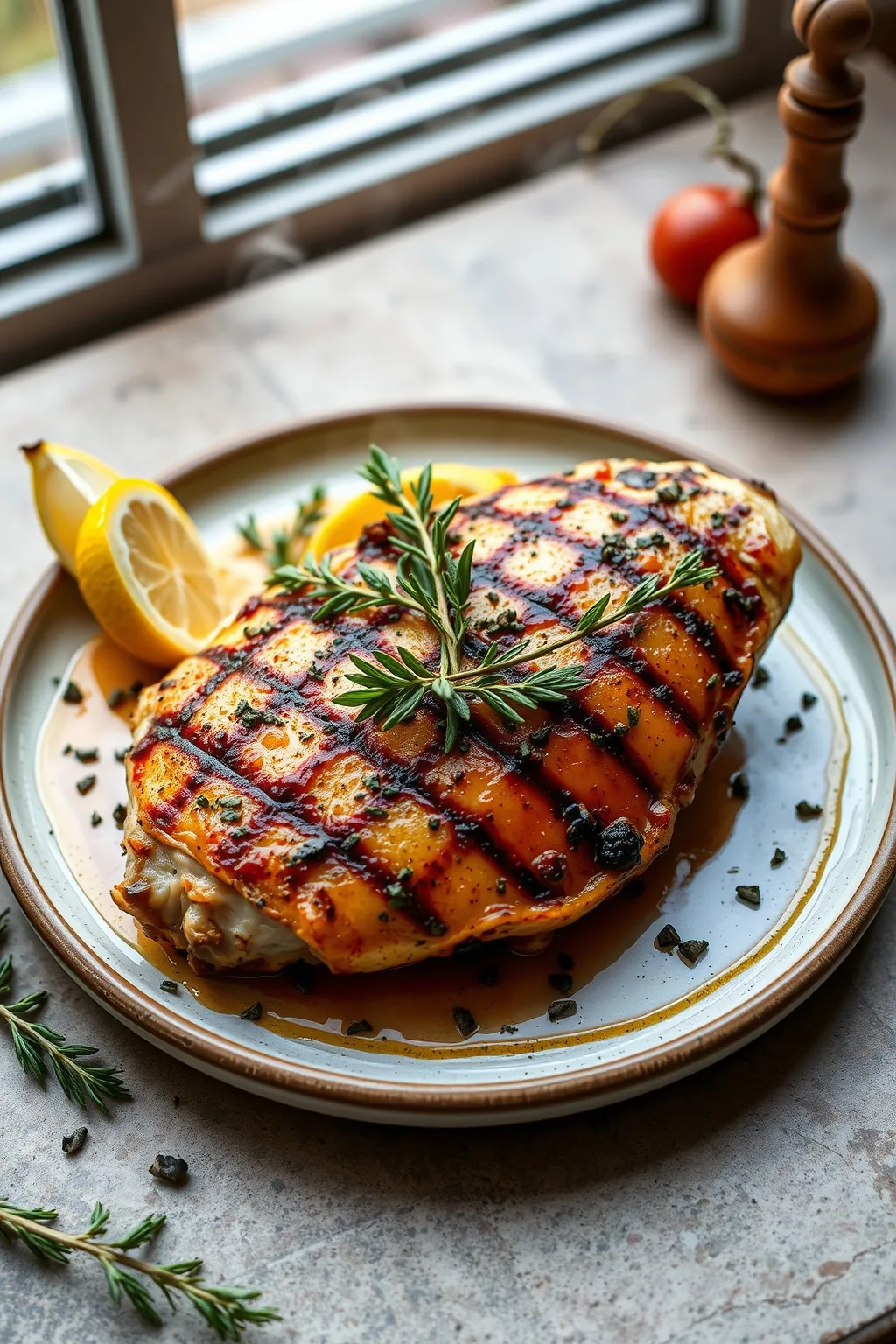 Grilled Lemon Herb Chicken Recipe