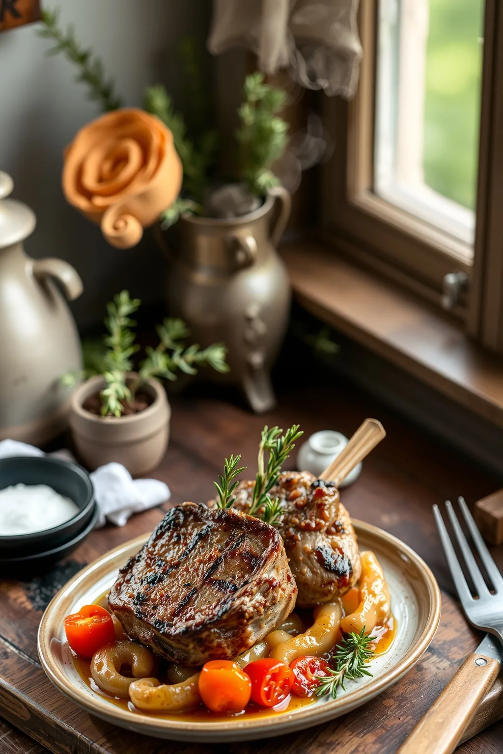 Grilled Rosemary Lamb Recipe