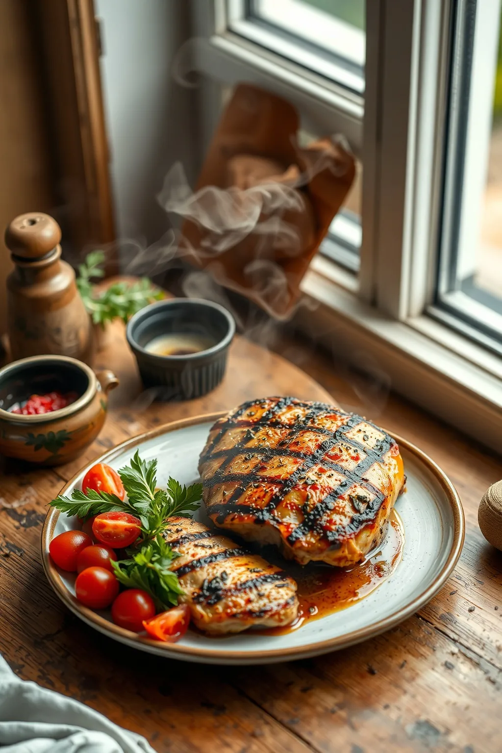 Grilled Tuscan Chicken Recipe