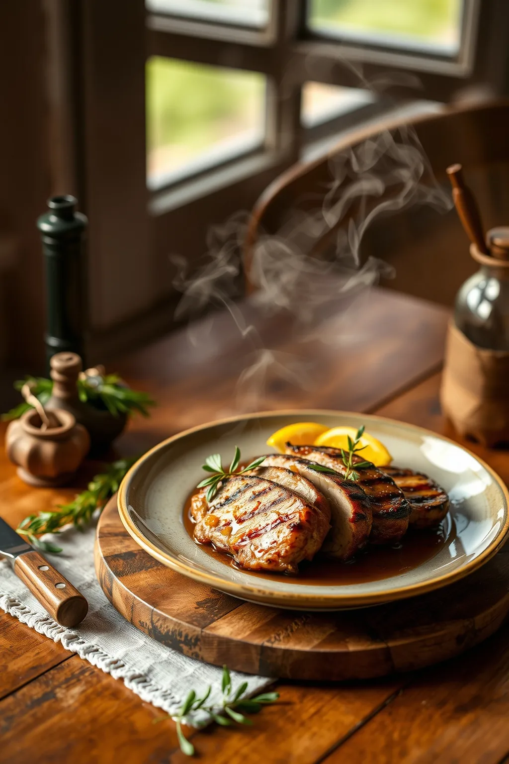 Grilled Tuscan Pork Recipe