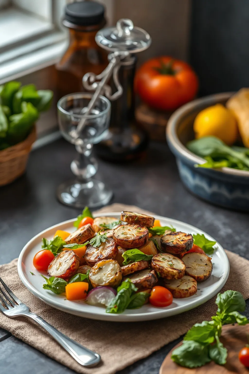 Grilled Vegetable Salad Recipe