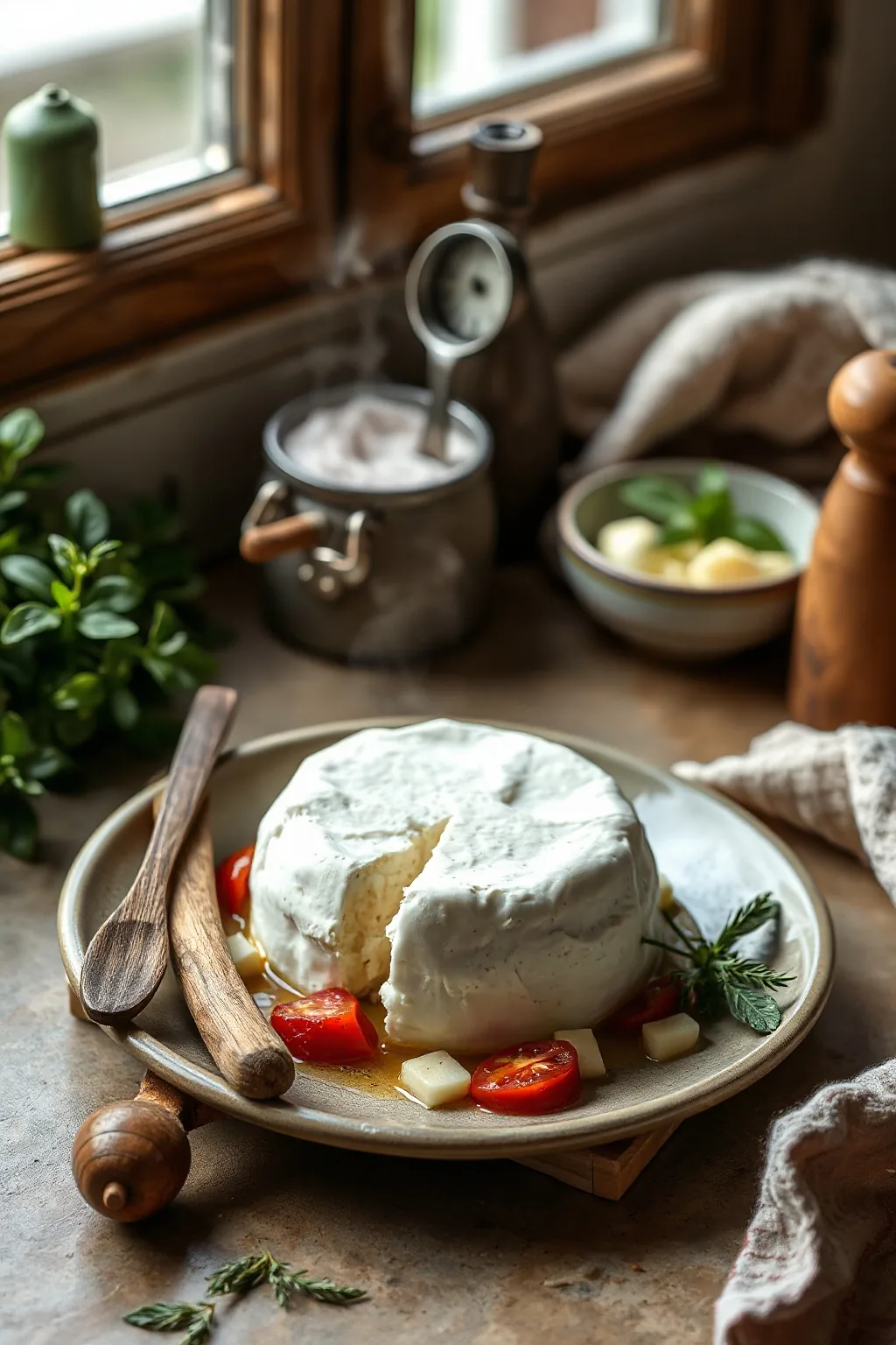 Homemade Stracciatella Cheese Recipe