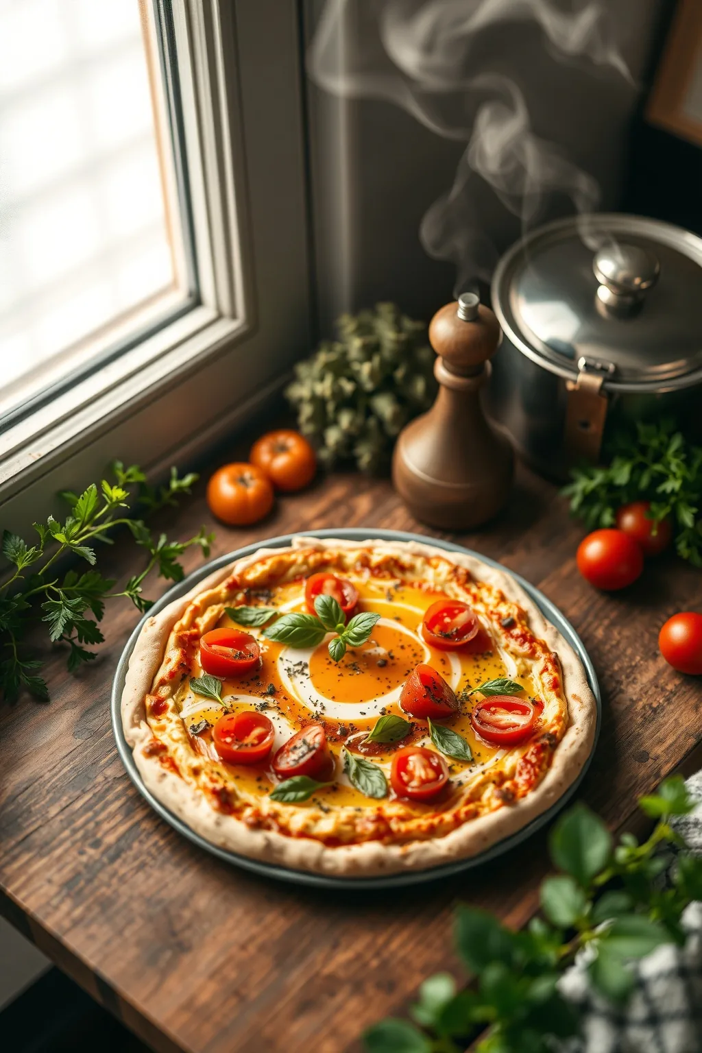 Hummus Pizza Recipe