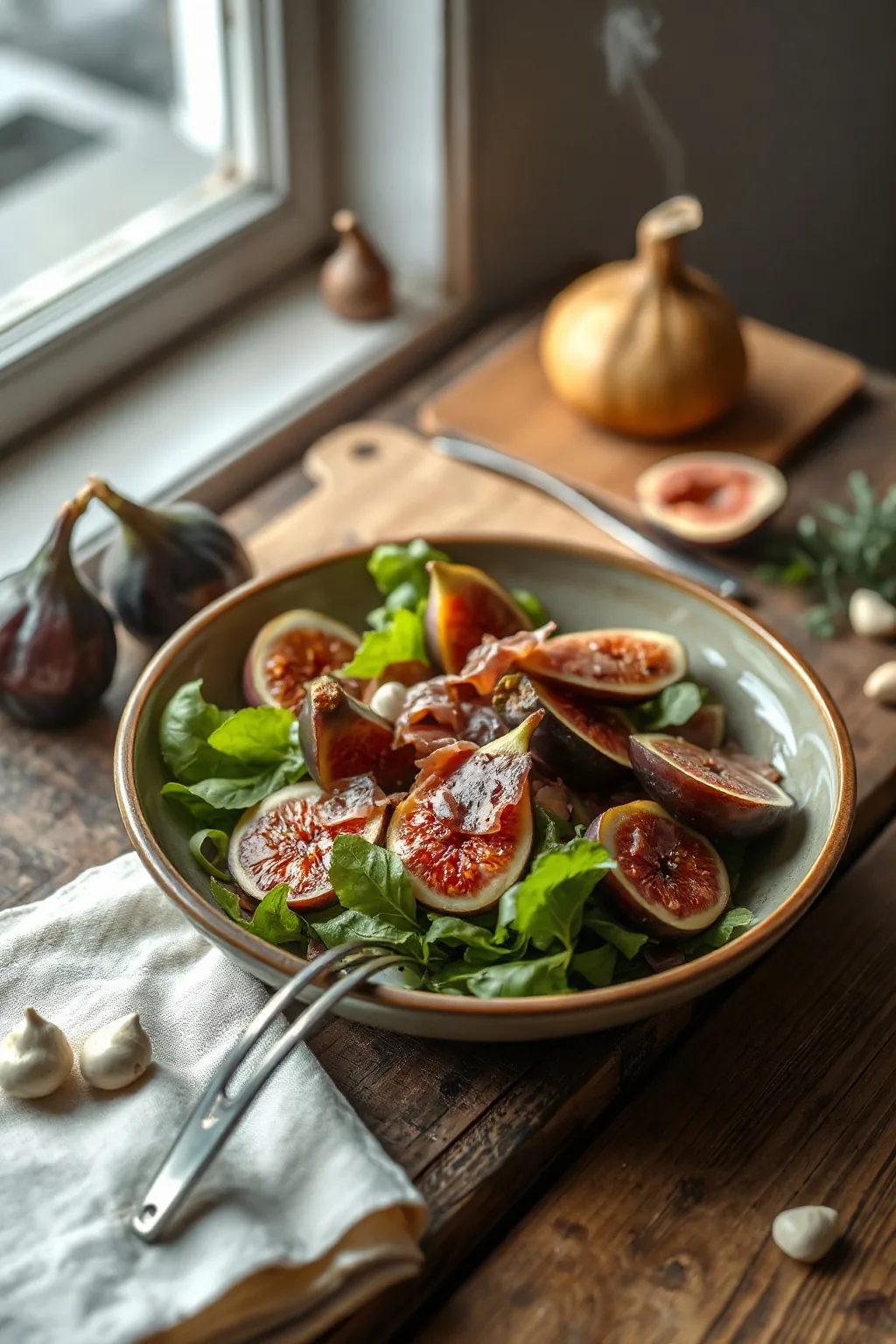 Italian Fig and Prosciutto Salad Recipe