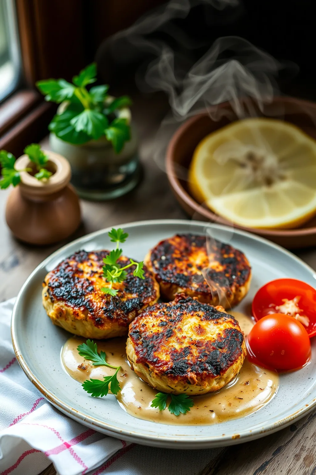Italian Fish Cakes Recipe