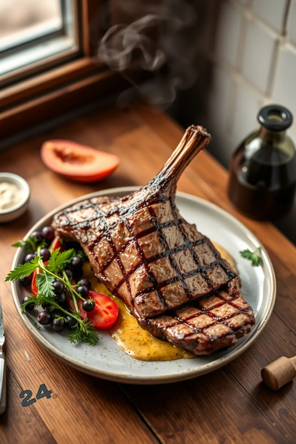 Italian Grilled Hanger Steak Recipe