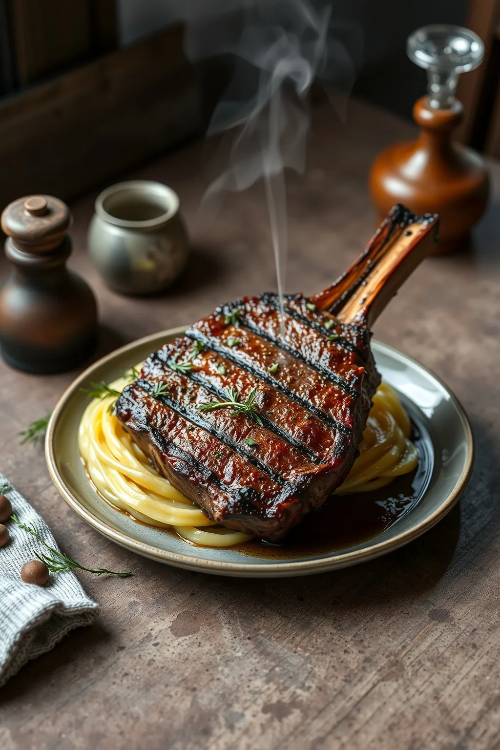 Italian Grilled T-Bone Recipe