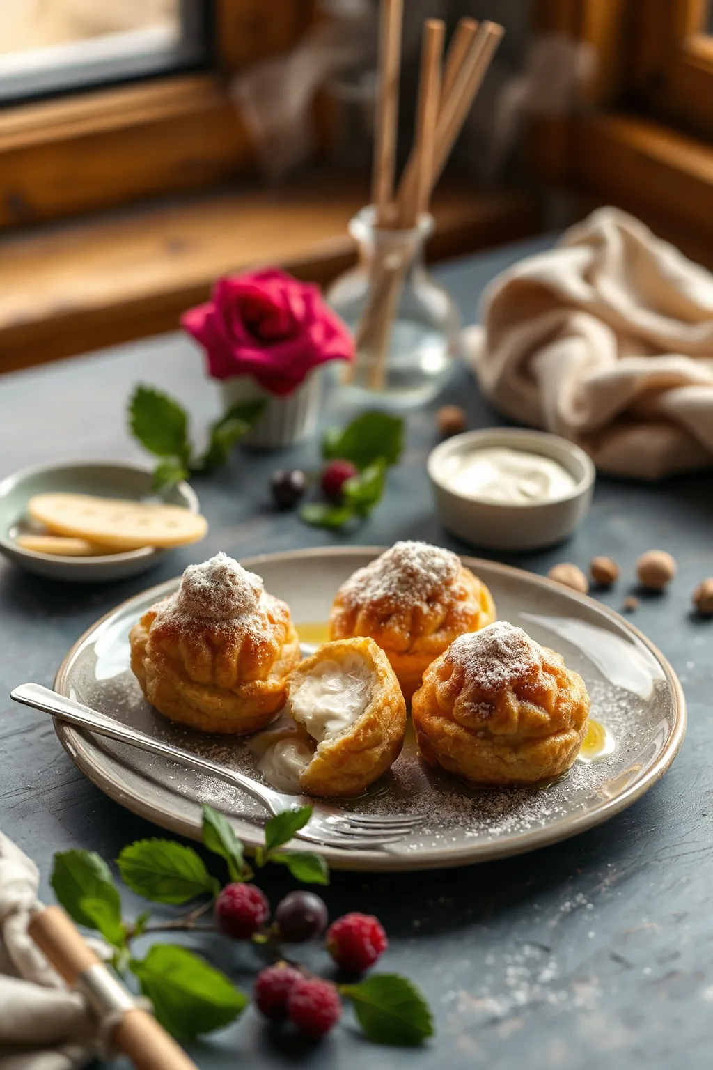 Italian Profiteroles Recipe