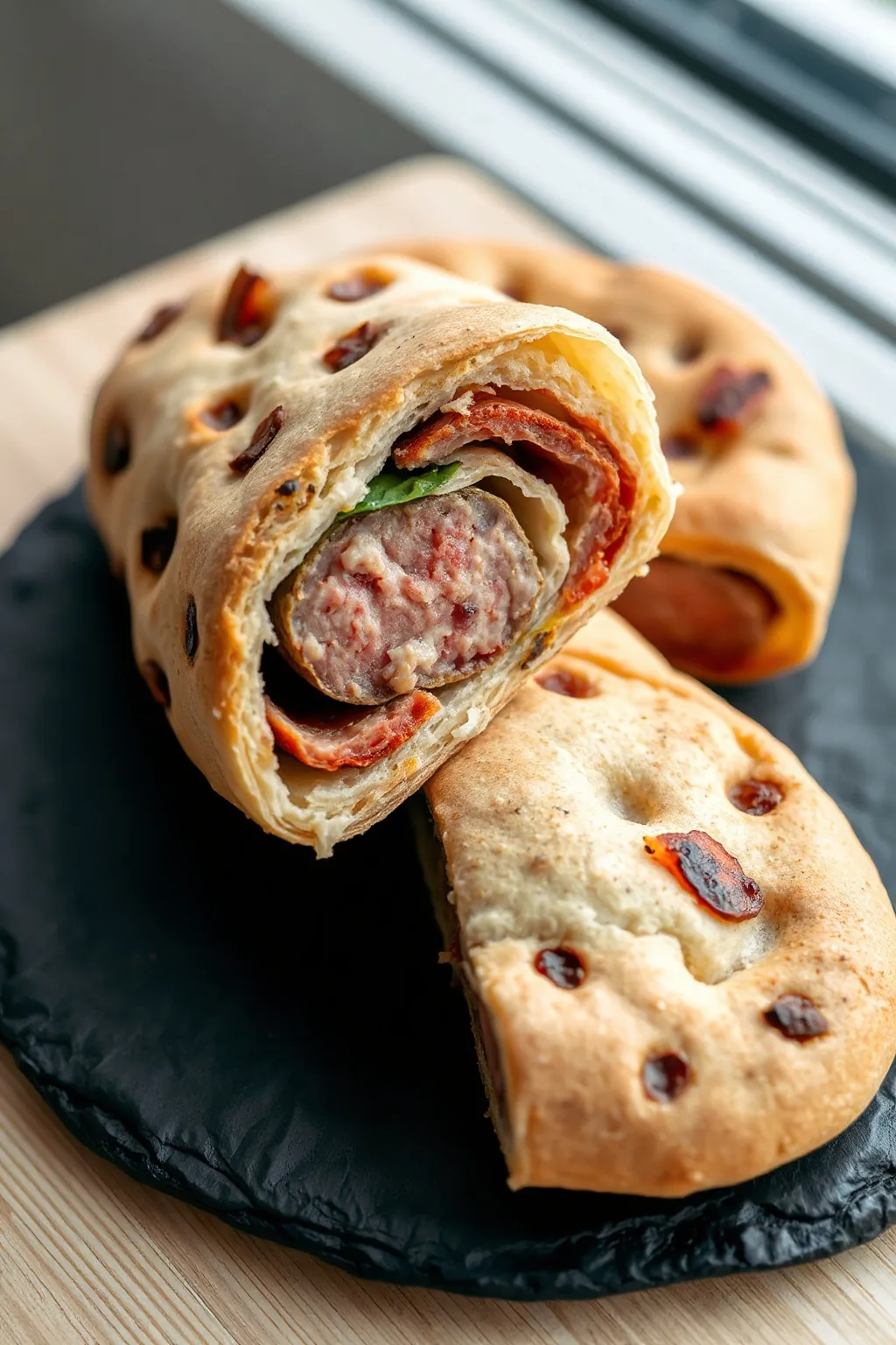 Italian Sausage Piadina Recipe
