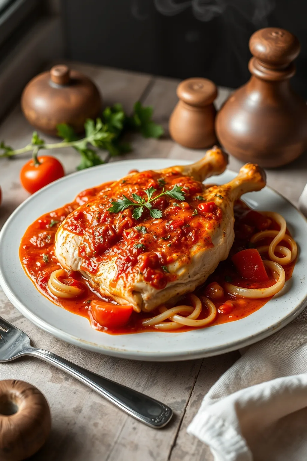 Lean Chicken Cacciatore Recipe
