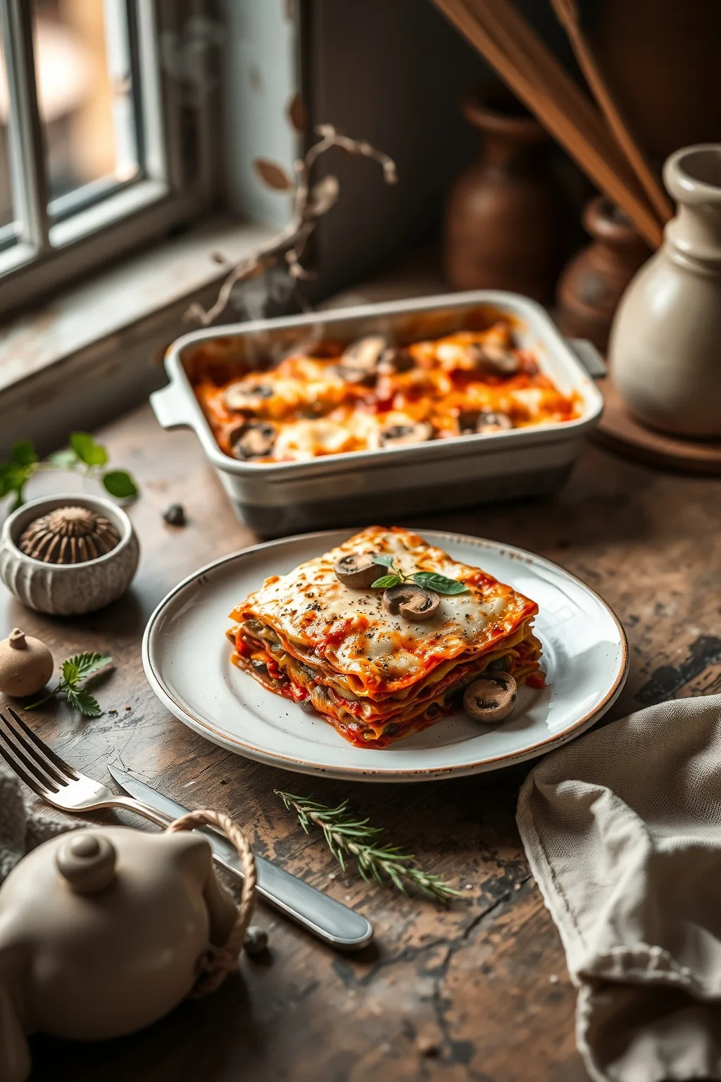 Mushroom Lasagna Recipe