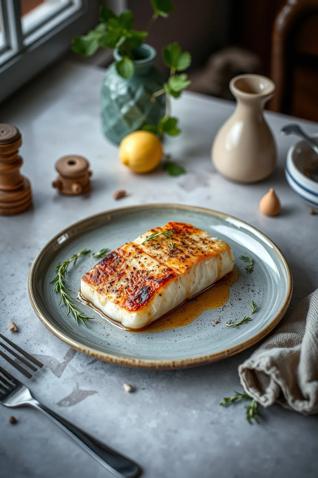 Pan Seared Italian Sea Bass Recipe