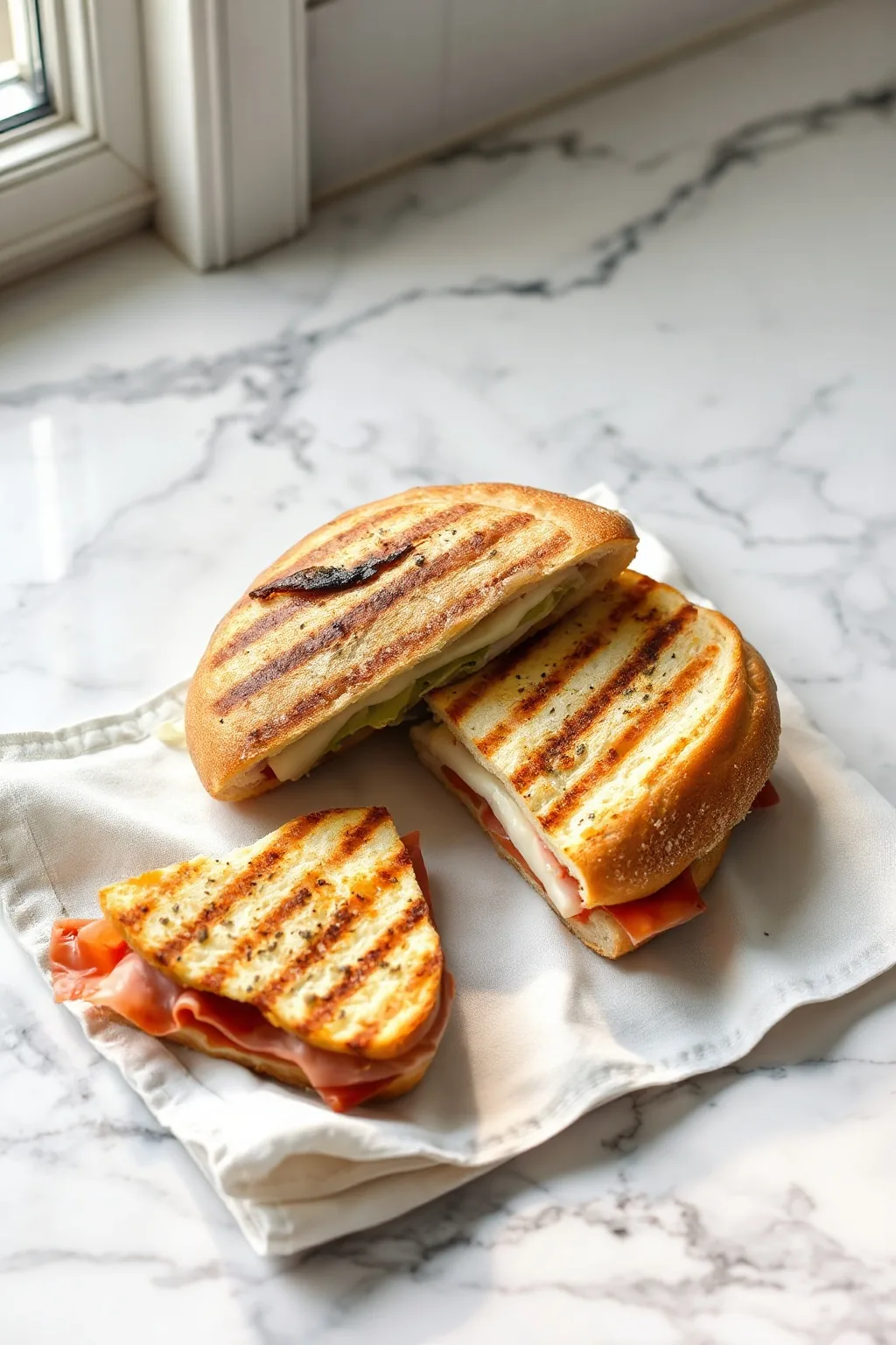 Prosciutto and Mozzarella Sandwich Recipe