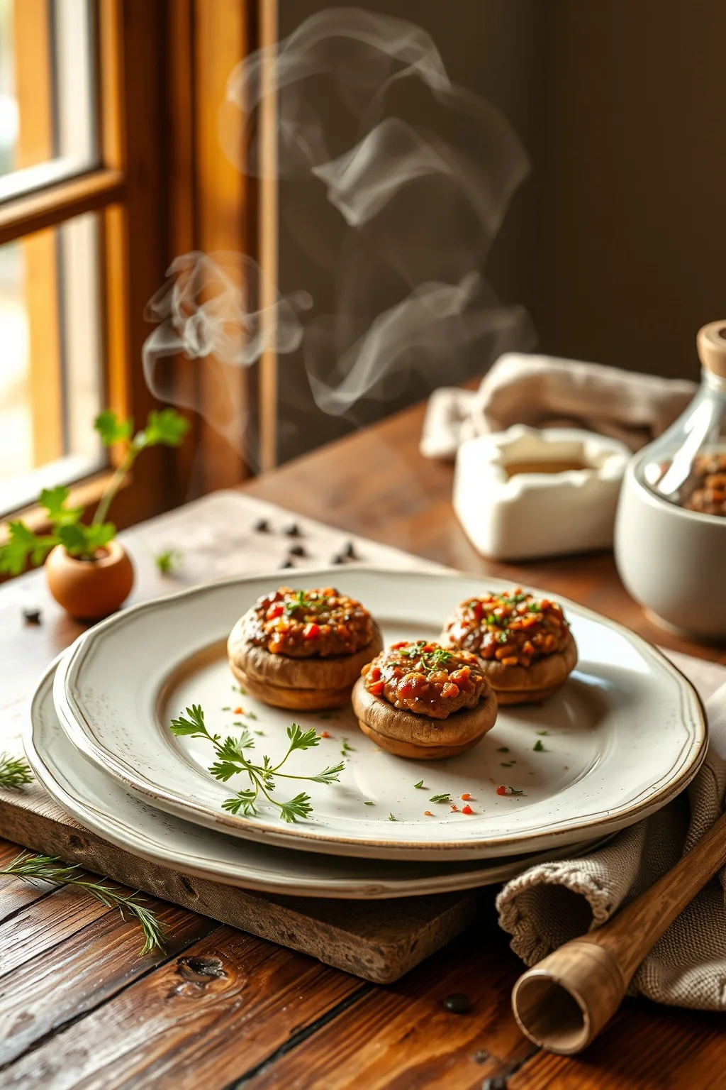 Sausage Stuffed Mushrooms Recipe
