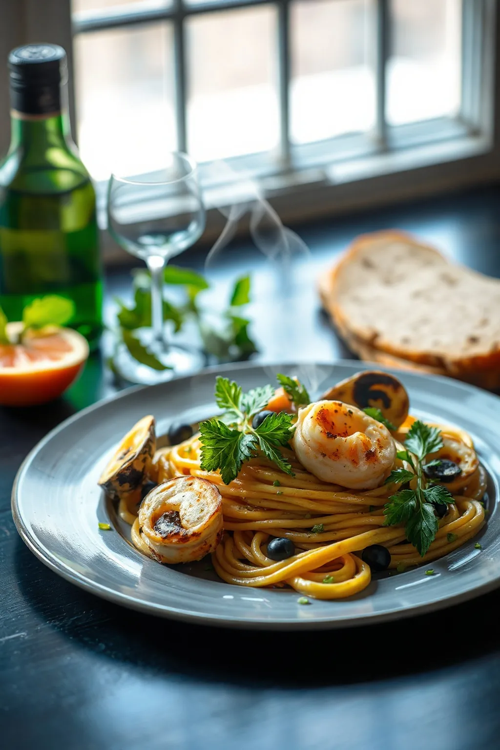 Seafood Linguine Recipe