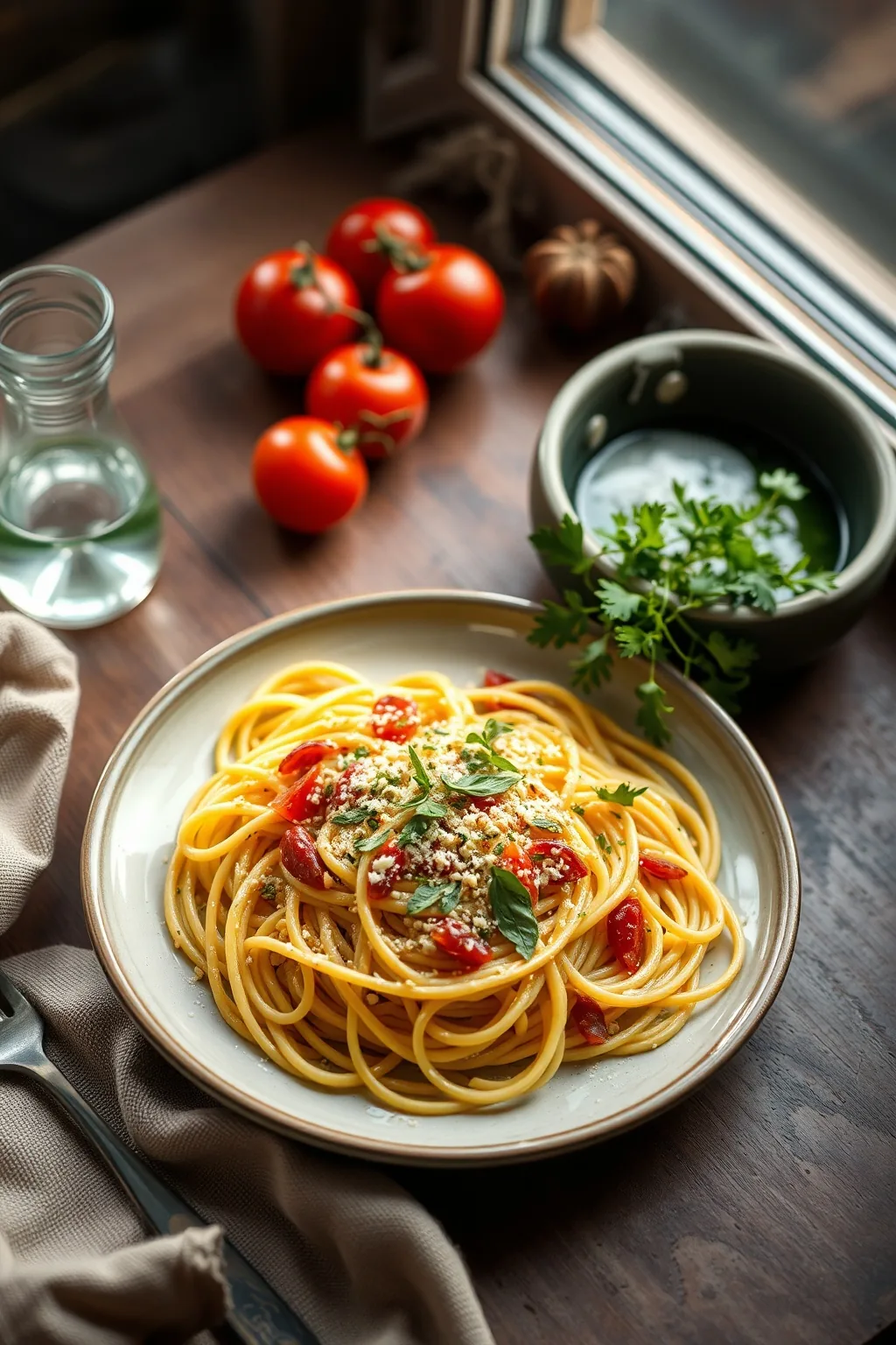 Spaghetti Aglio e Olio Recipe