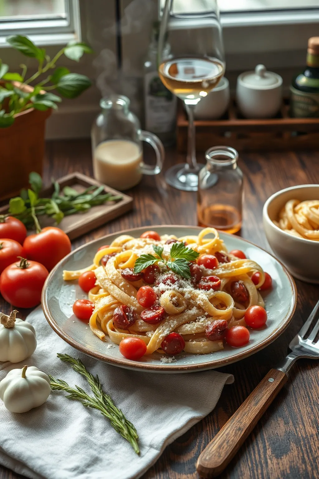 Tomutter Pasta Recipe
