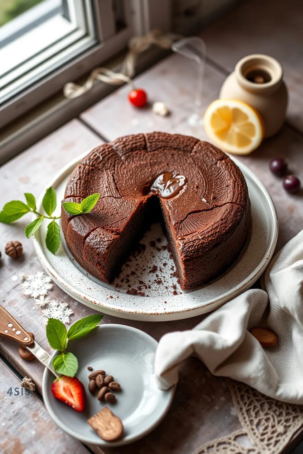 Torta Tenerina Chocolate Cake Recipe